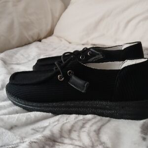 Black  Womes Casual Shoes